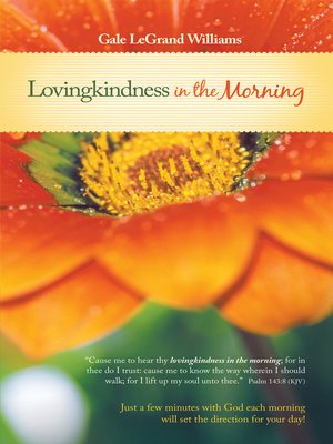 cover image of Lovingkindness in the Morning